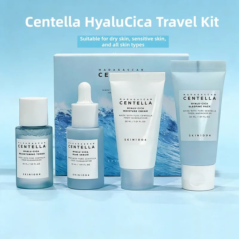 SKIN1004 Centella HyaluCica Travel Kit – 4-Piece Mini Set Peaceful Pleasures Health and Wellness