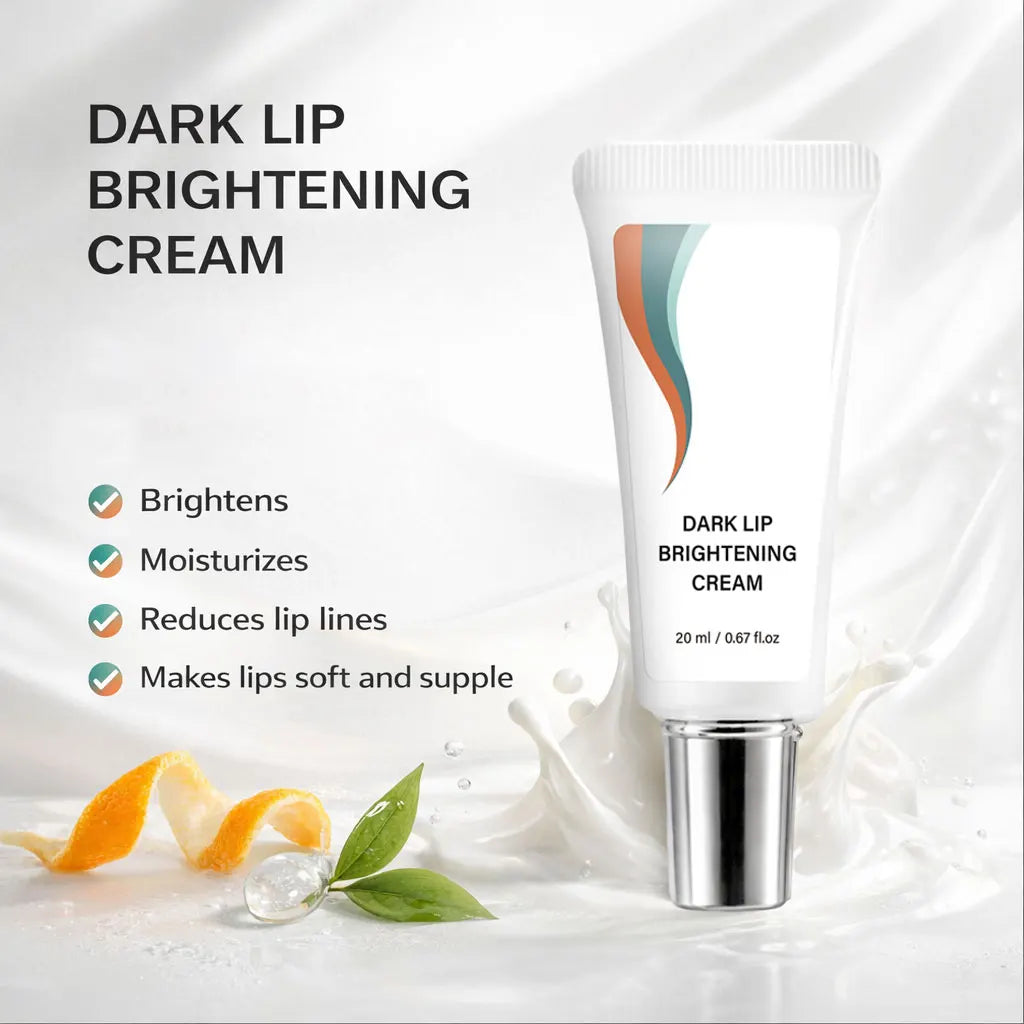 Dark Lip Brightening Cream 20ml/0.67fl oz Gentle Hydrating Lip Care Balm Unisex Lip Primer Lip Tone Enhancer Moisturizing Daily Peaceful Pleasures Health and Wellness