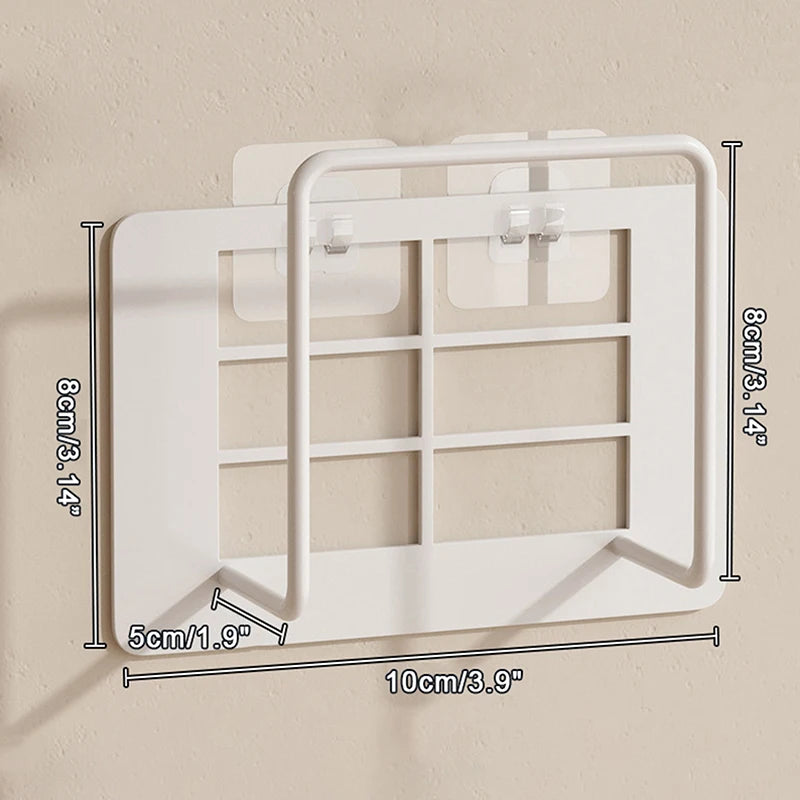 No-Drill Wall-Mounted Router & Set-Top Box Storage Shelf
