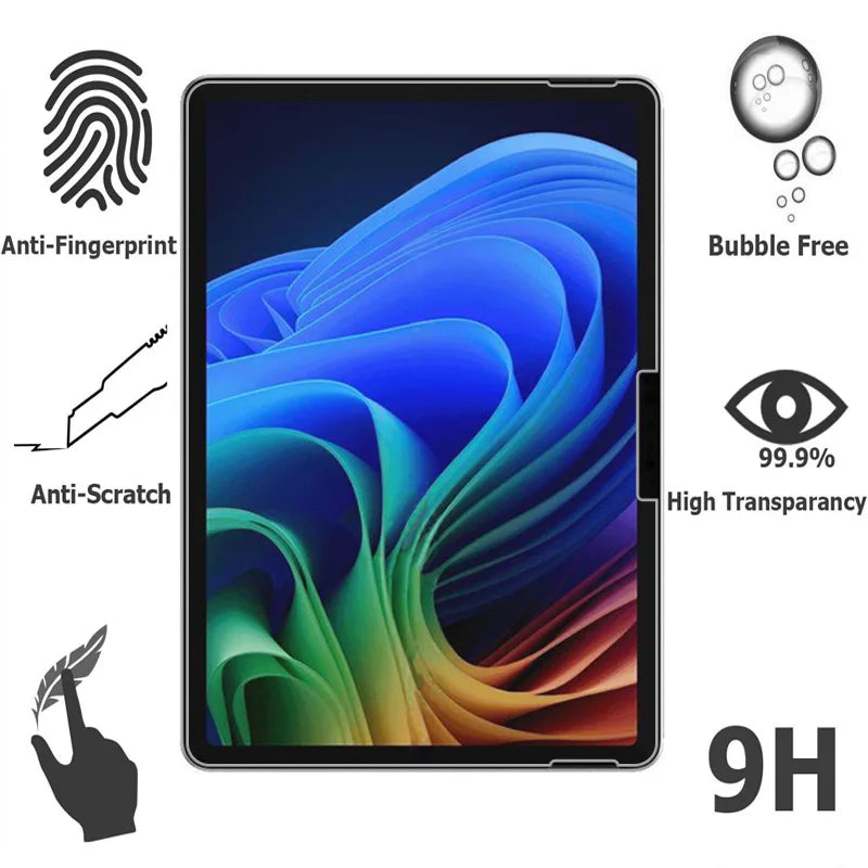 2PCS For Microsoft Surface Pro12 Tempered Glass Screen Protector On For Microsoft Surface Pro12 Anti Scratch HD Arcuate Film Peaceful Pleasures Health and Wellness