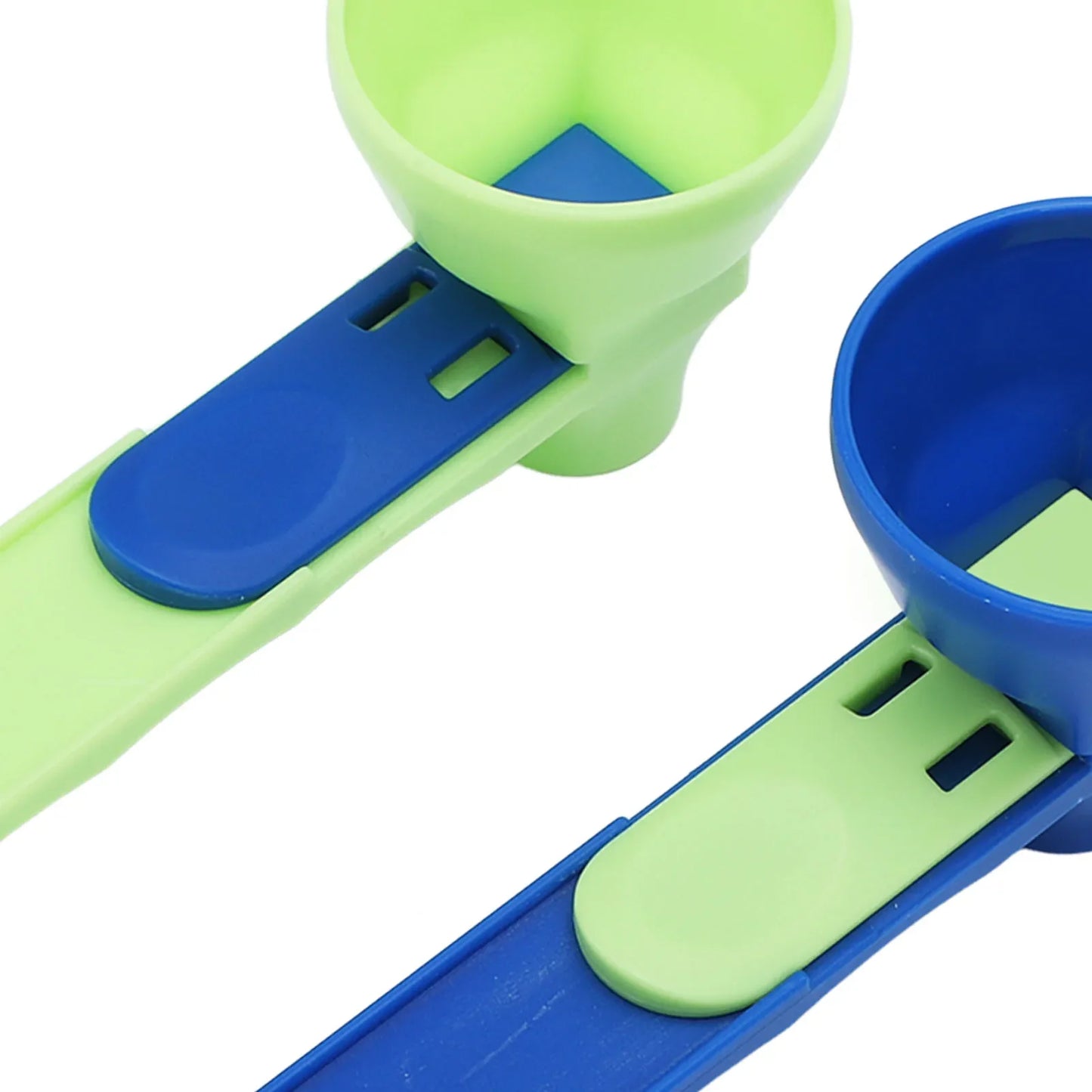 Protein Powder Funnel Scoop ABS Spill Proof Sliding Spoon Coffee