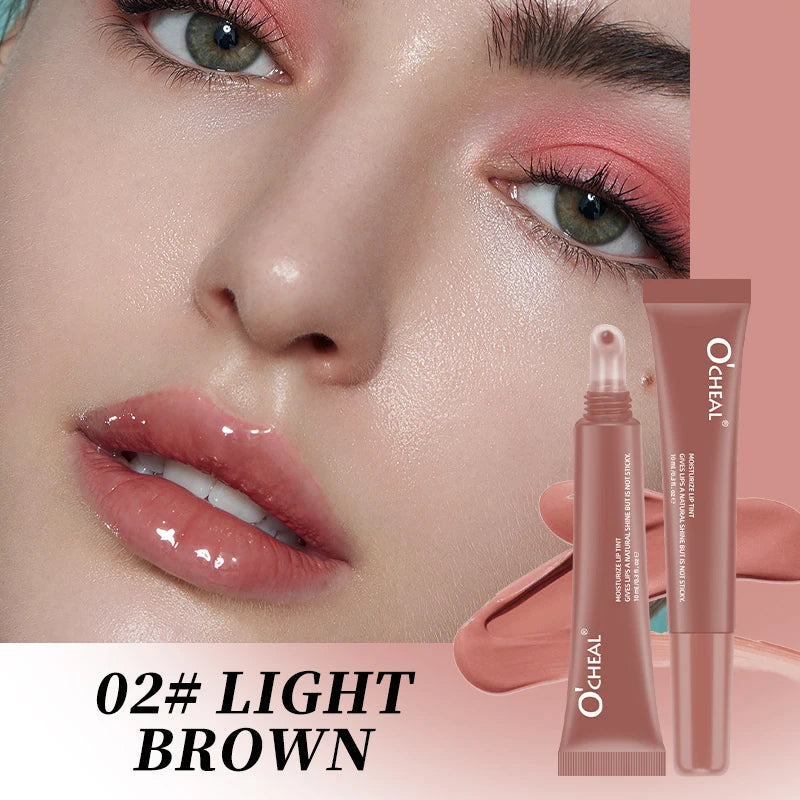 O'Cheal 5-Color Glass Gel Lip Gloss – Hydrating & Long-Lasting