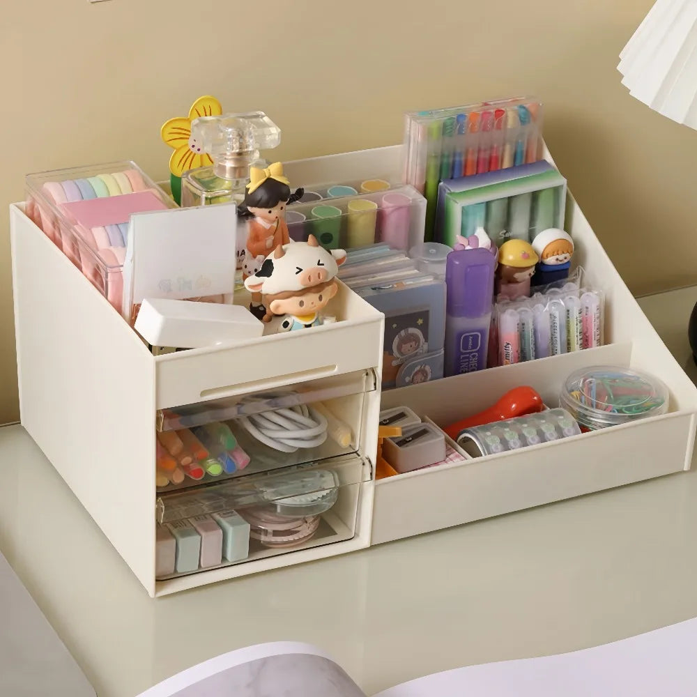 Makeup Organizer with Drawers | Vanity Cosmetic Storage
