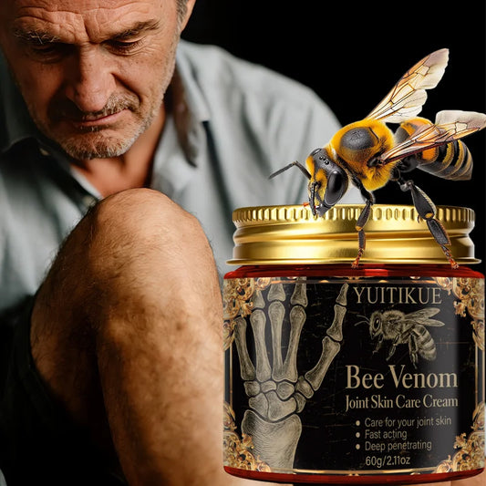 Bee venom joint skin care cream, cares for your joint skin with fast-acting deep penetration, suitable for all skin types Peaceful Pleasures Health and Wellness