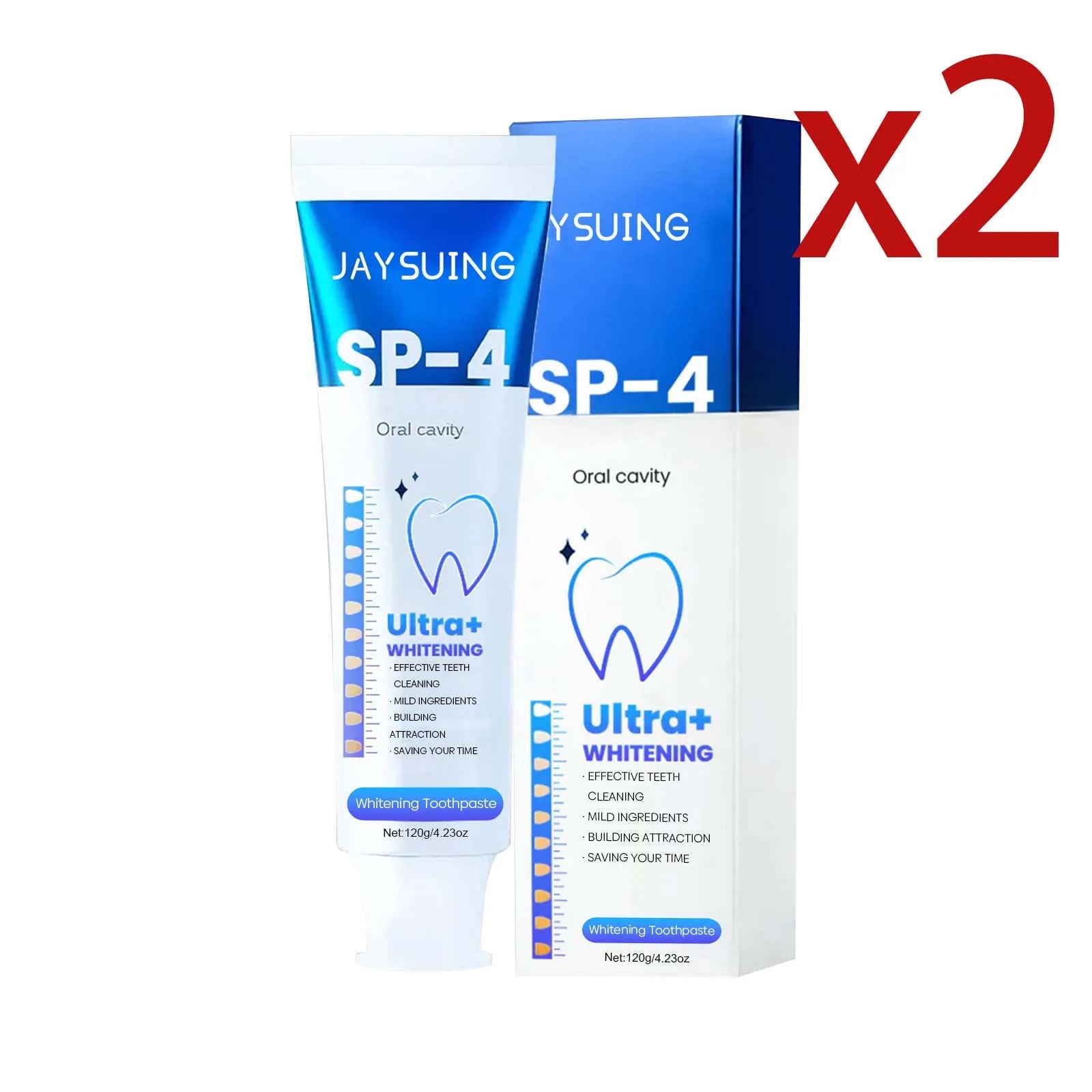 Xylitol Cleaning Toothpaste for Dental Care and Fresh Breath Peaceful Pleasures Health and Wellness 2x120g