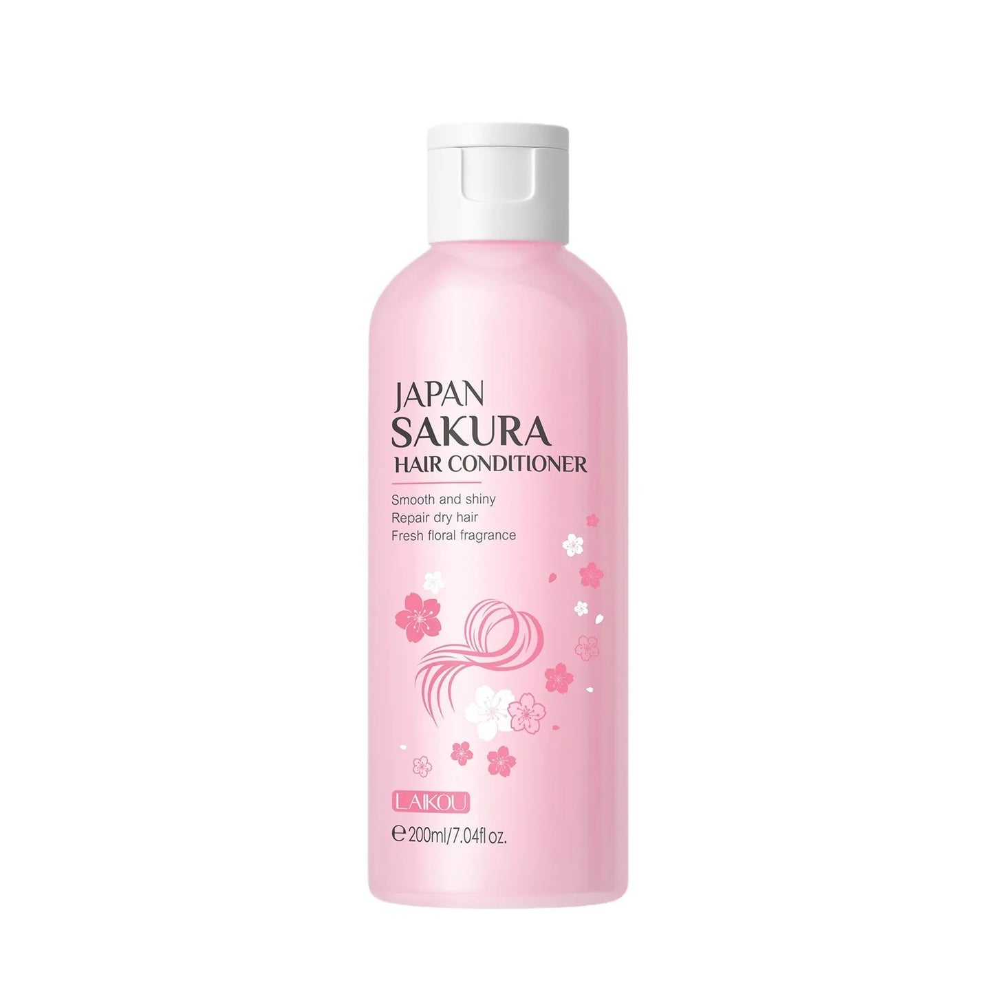LAIKOU Sakura Shampoo Hair Conditioner Moisturizing Nourishing Repair Damaged Anti Dandruff Oil Control Shampoos Cleansing Care Peaceful Pleasures Health and Wellness HairConditioner200ml