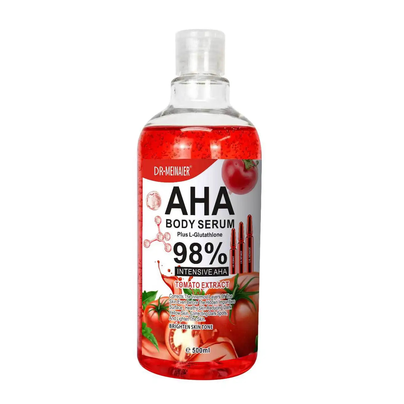 Tomato AHA Whitening Face & Body Essence Lotion 500ml