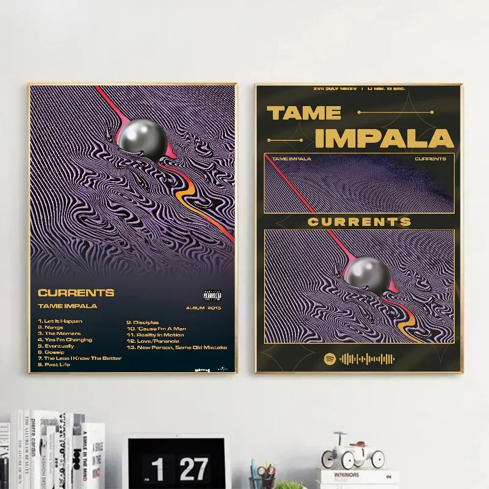 Tame Impala Minimalist Aesthetics Canvas Painting Print for Living Room Modern Home Decor Peaceful Pleasures Health and Wellness
