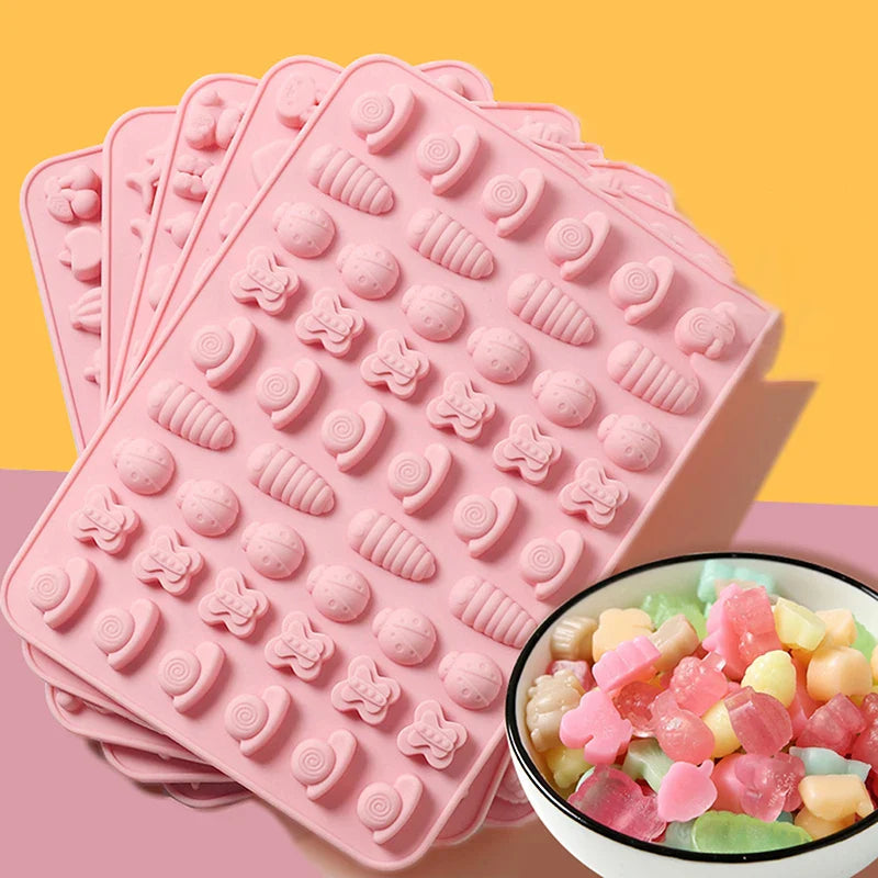 Silicone Mold – Chocolate, Candy, Jelly, Ice & Cake Decor