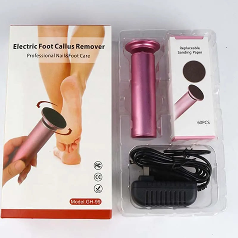 Professional Electric Foot File Grinder Callus Remover Foot Grinder Foot Dead Skin Remover Peaceful Pleasures Health and Wellness