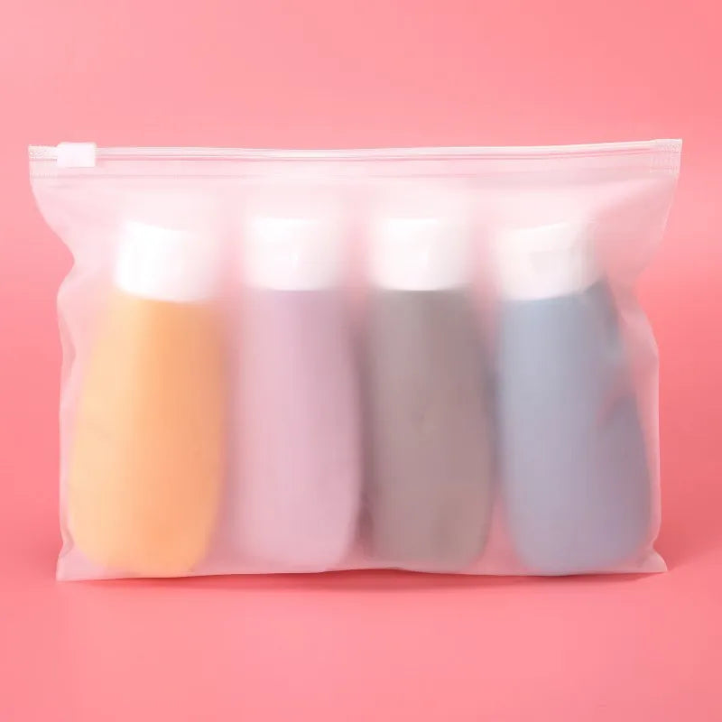 4-Pack 60ml Refillable Travel Squeeze Bottles – TSA Approved