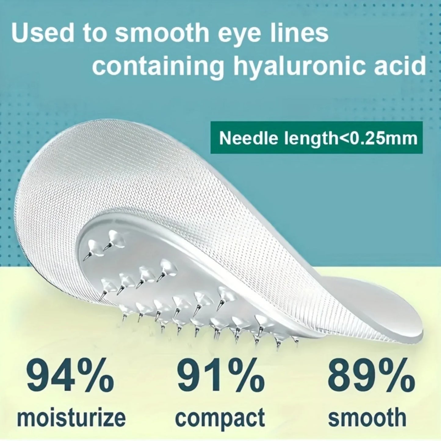 2-Pack Hyaluronic Acid Eye Mask – Hydrating, All Skin Types