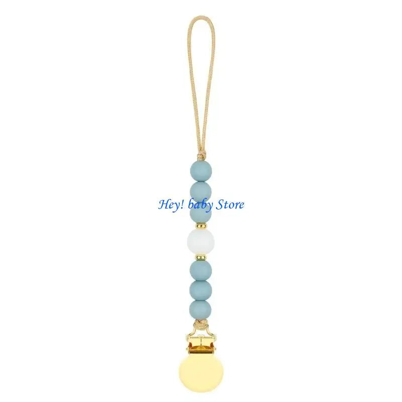 Non-Toxic Silicone Baby Pacifier Clip | Safe Holder 0–24M