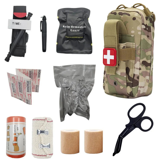 First aid kit EDC First aid kit Molle IFAK First aid kit EMT Survival tourniquet bandage Israel bandage Peaceful Pleasures Health and Wellness