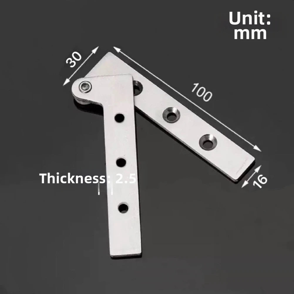 Stainless Steel Pivot Hinge 360-degree Revolving Door Cabinets Doors