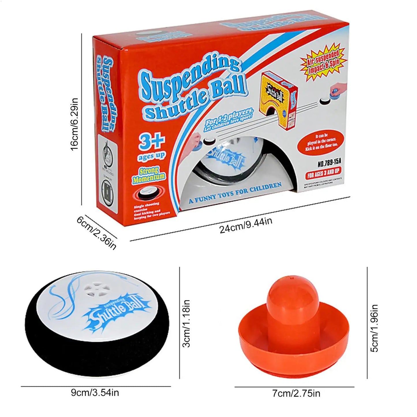 Mini Electric Hover Hockey Puck – Kids Tabletop Floating Game