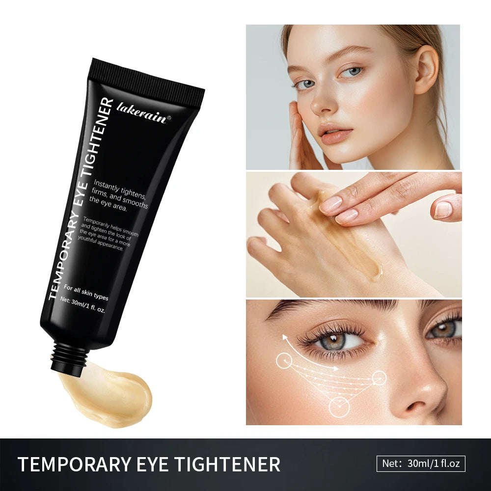 Instant Tighten Wrinkles Eye Cream Eye Fat Bag Remove Anti-Wrinkle Firming Puffiness Lifting Firming Smooth Fine Lines Eye Care Peaceful Pleasures Health and Wellness