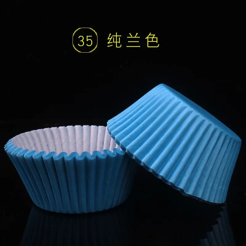 100-Piece Cupcake Molds Set – Chocolate Cup Baking Liners