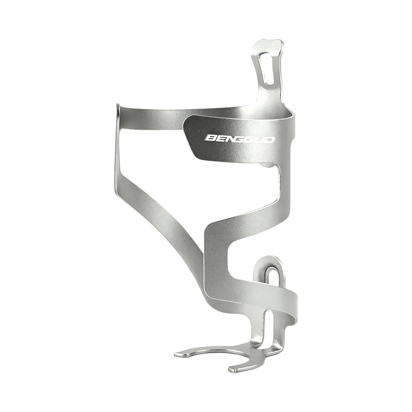 Aluminum Alloy Water Bottle Holder Lightweight Water Kettle Cage Mount Bicycle Bottle Mount Mountain Bikes Cycling Accessory Peaceful Pleasures Health and Wellness Silver