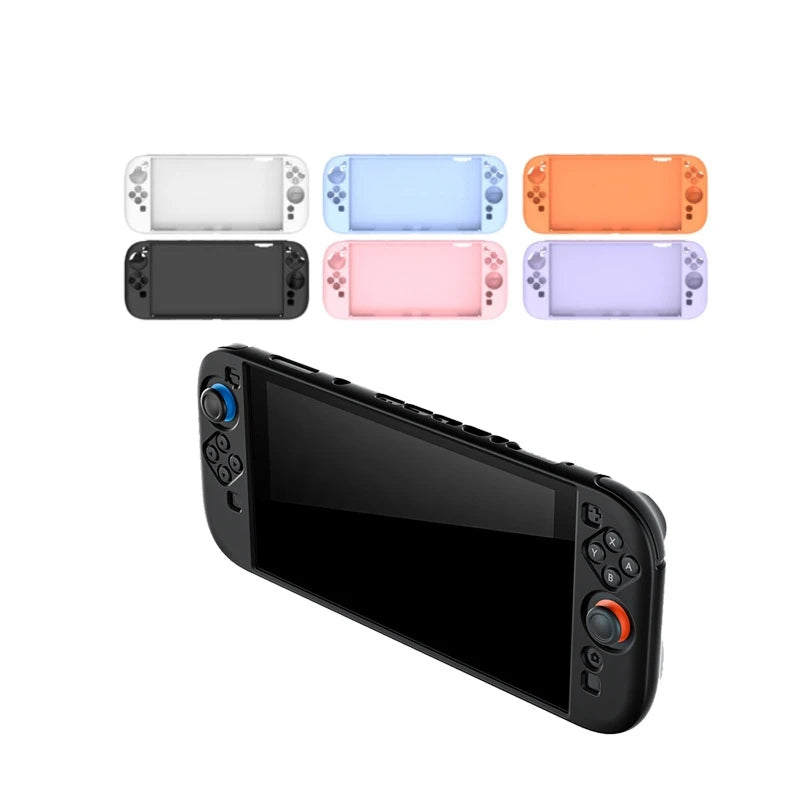 Anti-Scratch Dust-Proof And Shockproof Protective Cover For Switch2 Game Console Silicone Case Simple Solid Color Case Peaceful Pleasures Health and Wellness