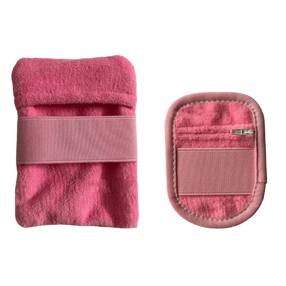 2-Pack Quick-Dry Beach Sand Remover Gloves | Coral Fleece