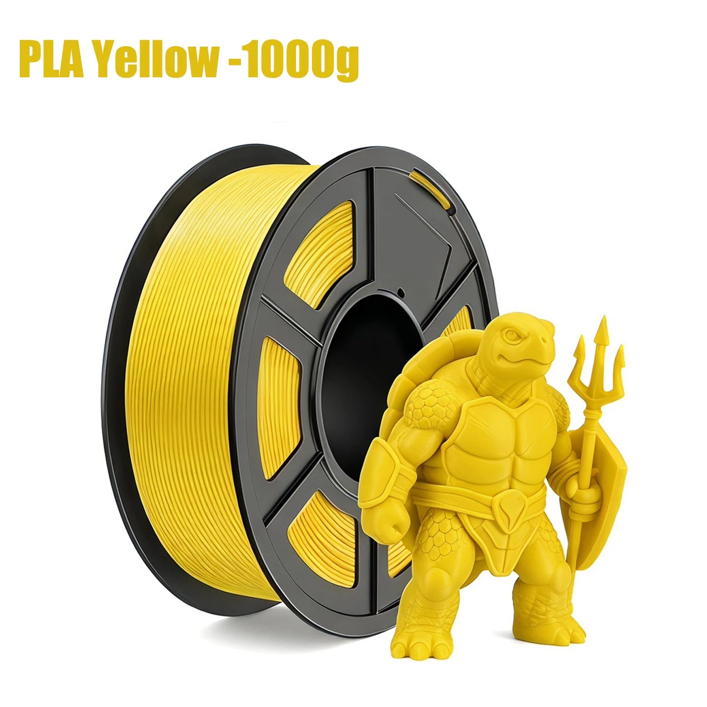 DINGSUN 3D PLA Filament 1.75mm 1KG Bundle – 4 Colors ±0.02mm