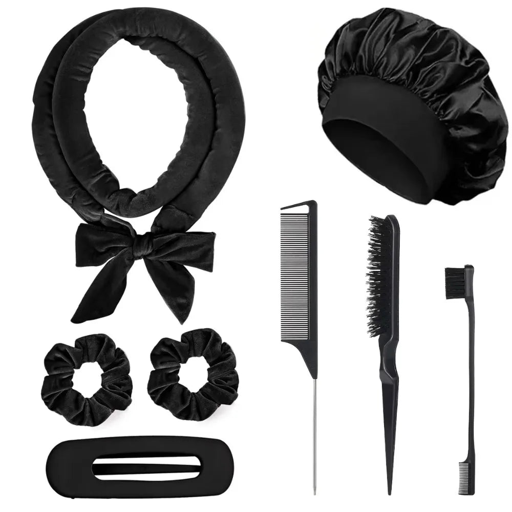 Heatless Hair Curler Set – Overnight Curls, No Heat Damage