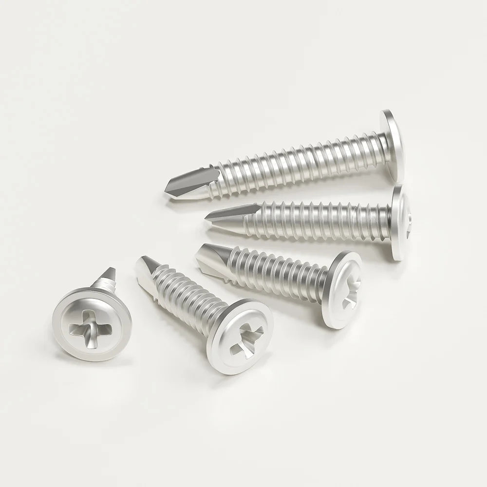 M4.2 Self-Tapping Tek Screws 410 Stainless Steel Truss Head