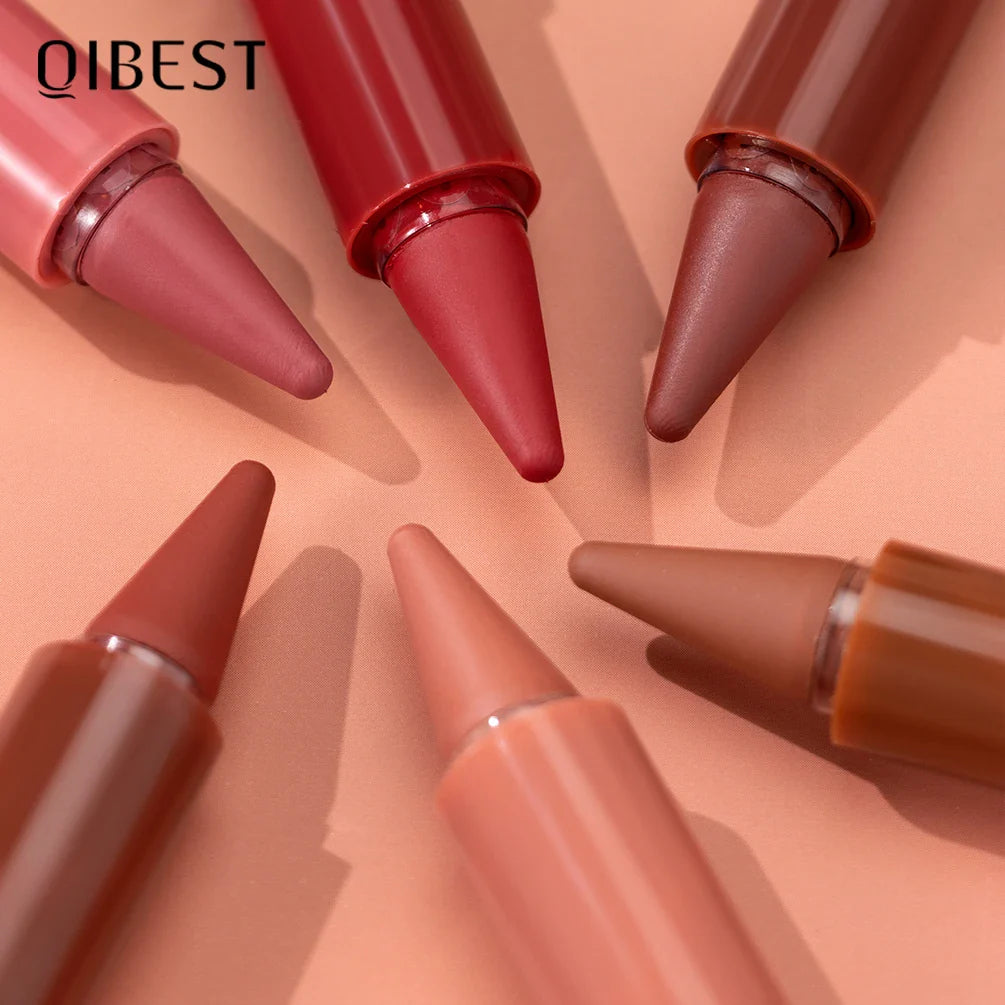 QiBest Matte Lip Liner – Waterproof, Long-Lasting Gradient