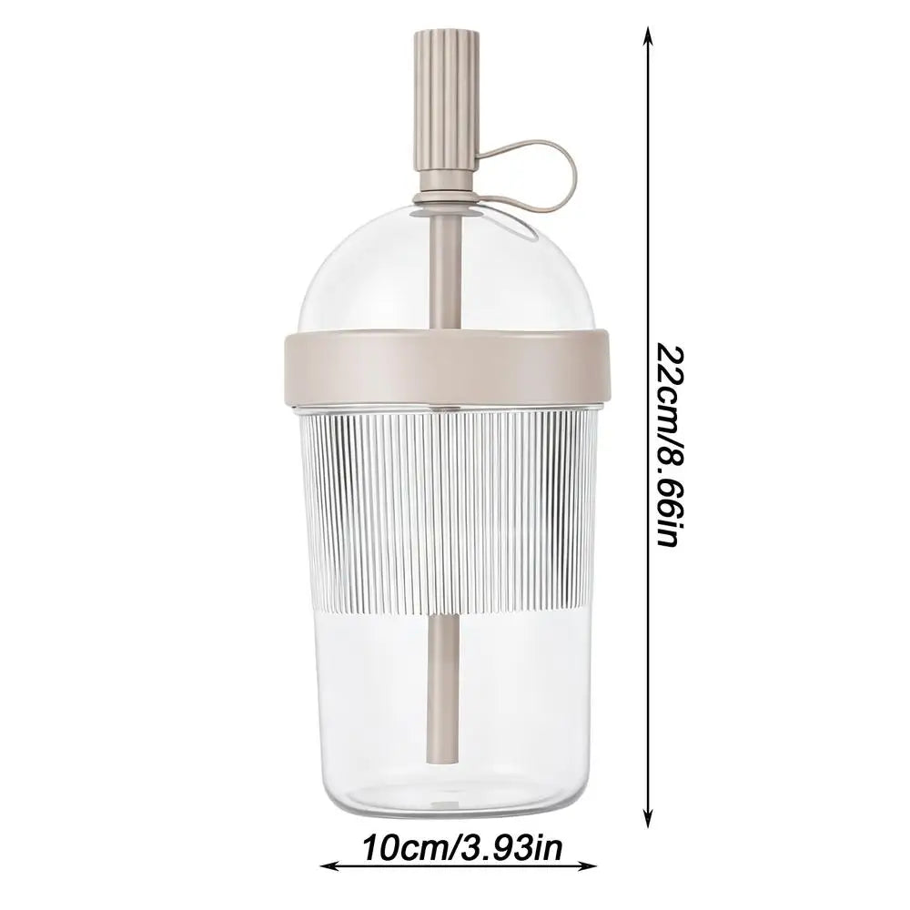 17oz Reusable Straw Cup | Coffee, Bubble Tea & Juice Tumbler
