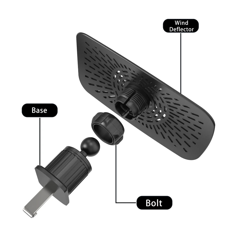 Car Air Conditioning Vent Deflectors, Left and Right Air Vent Covers, Fragrance Diffuser, for Adjusting Air Vents in Your Car Peaceful Pleasures Health and Wellness