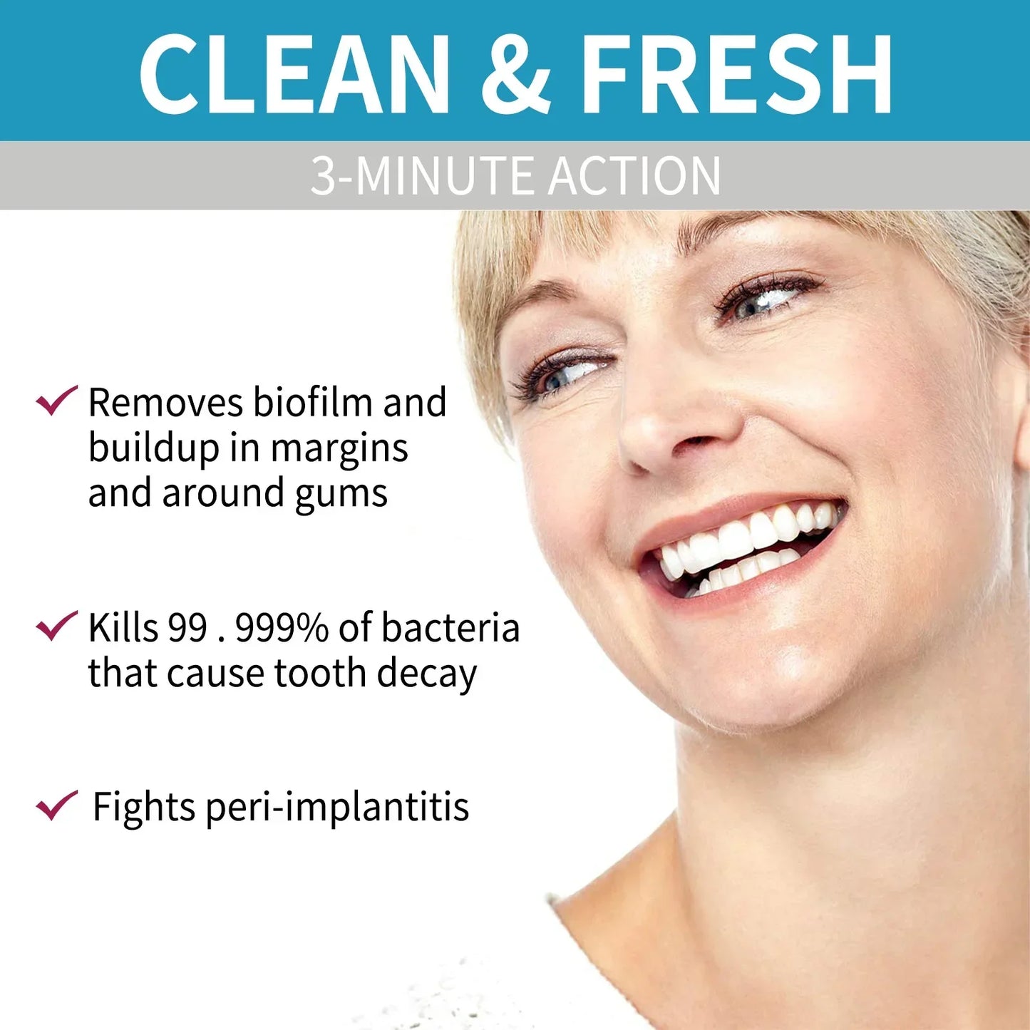 Eelhoe Aligner & Denture Cleaner Foam – Whitening 30ml