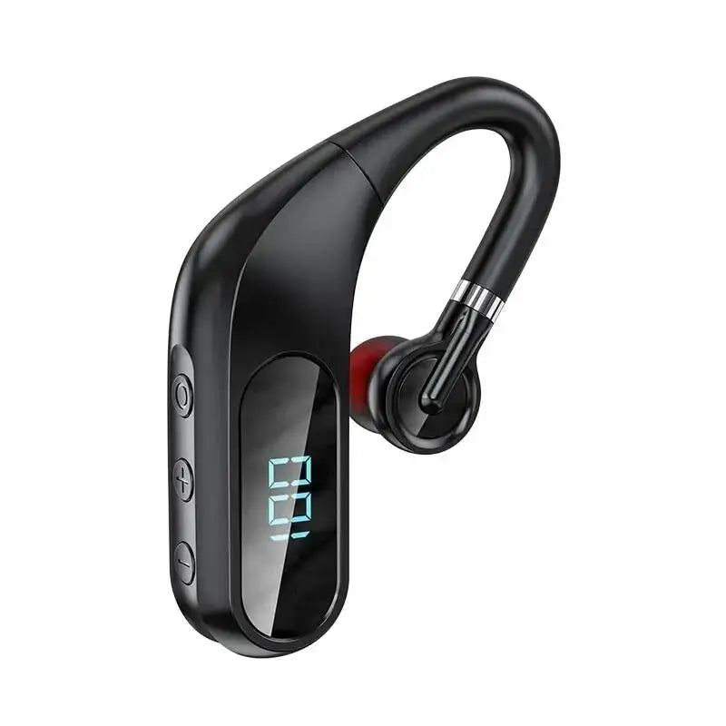Bluetooth Headphones with Real-time Digital Display HD Sound Quality Durable Endurance with Painless Sports Headphones Peaceful Pleasures Health and Wellness