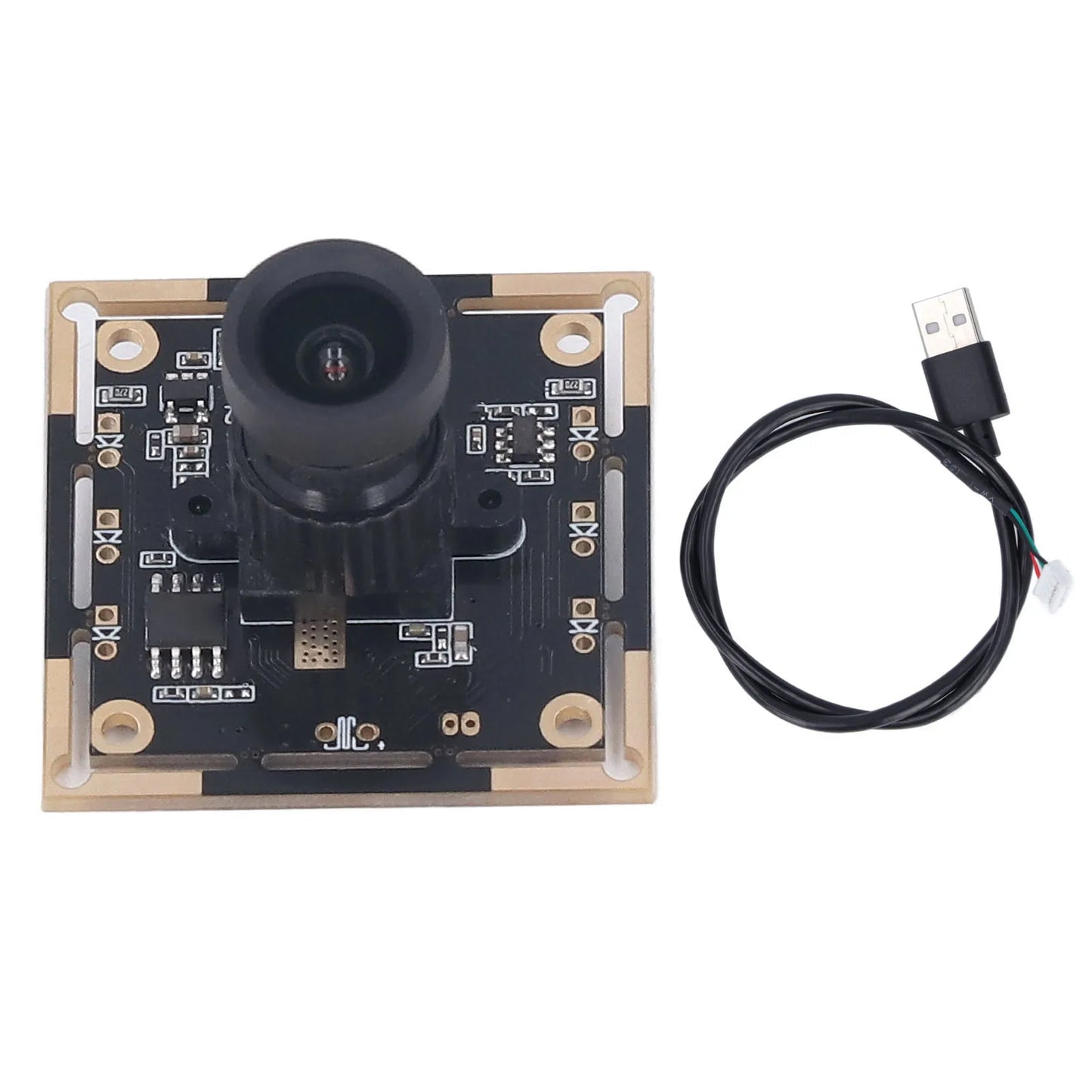 1MP Embedded Camera Module Manual Focusing Computer Camera Board 72 Degree Small Distortion Manual Focus Camera Module Peaceful Pleasures Health and Wellness
