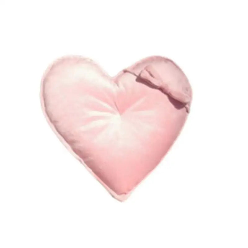 Newborn Baby Photography Props Heart-Shaped Pillow Set 2pc