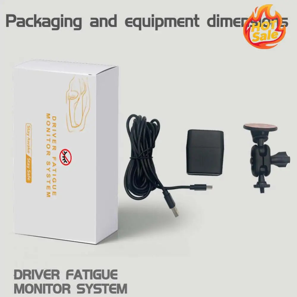 VODOOL AI Driver Drowsiness Alert – Face & Eye Recognition