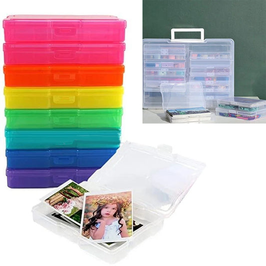 Photo Storage Boxes 4x6inch Photograph Picture Album Organiser Craft Peaceful Pleasures Health and Wellness