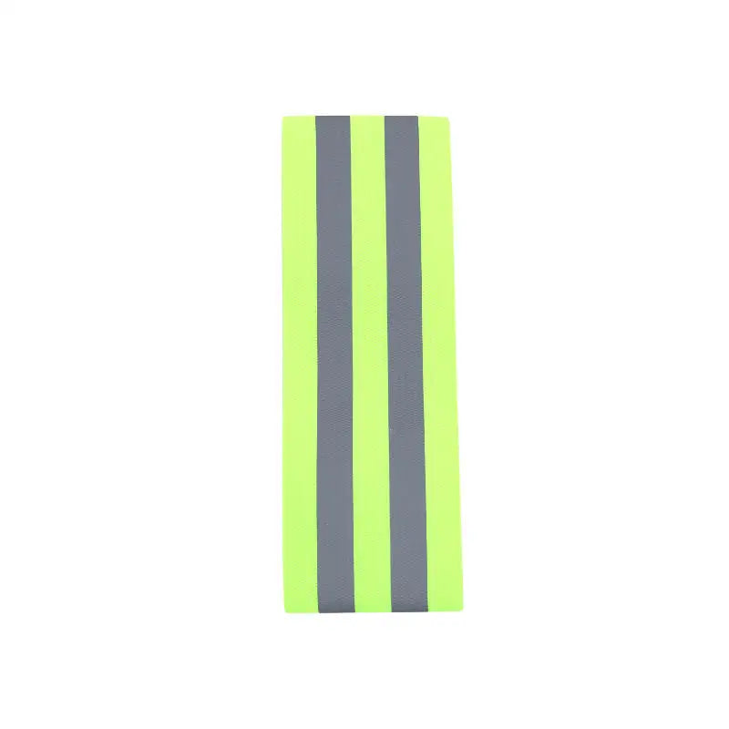 Reflect Strap Elastic Reflective Band Safety High Visibility Wrist Strap for Night Cycling Jogging Outdoor Activity Accessory Peaceful Pleasures Health and Wellness green