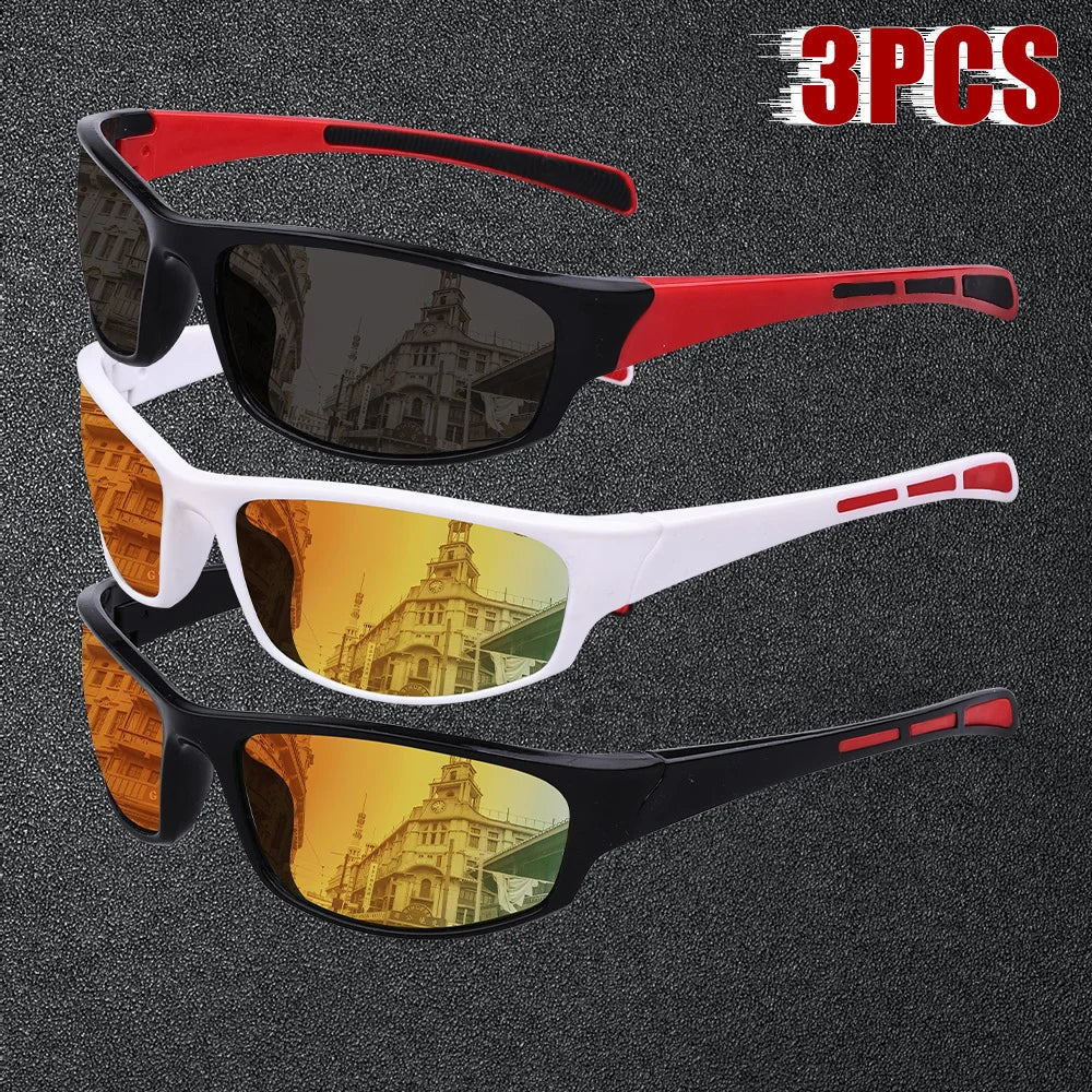 Polarized UV400 Sport Sunglasses – Cycling, Hiking & Fishing