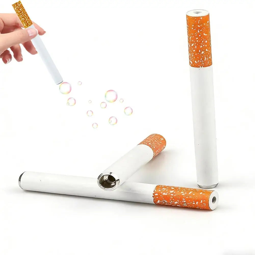 Cigarette-Shaped Bubble Blower Toy – Portable Novelty Fun Peaceful Pleasures Health and Wellness