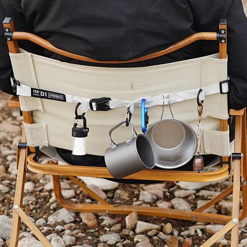 1pcs Outdoor multifunctional diagonal hanging rope with adjustable length expandable single shoulder crossbody backpack strap Peaceful Pleasures Health and Wellness