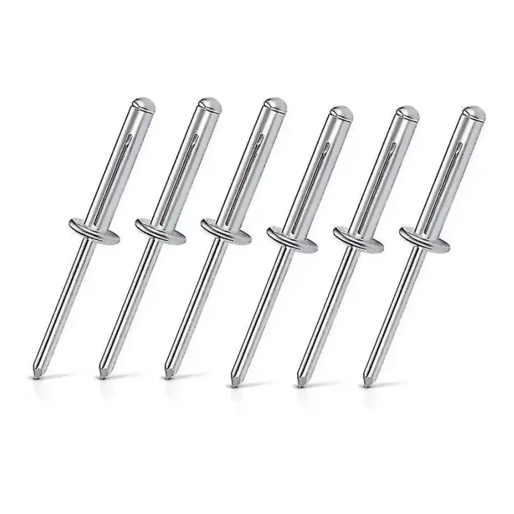 50pcs Tri-Fold Blind Rivets 3.2 4.0 4.8mm Aluminum Alloy Silver