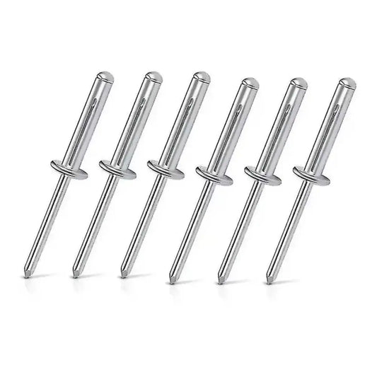 50pcs Tri-Fold Blind Rivets 3.2 4.0 4.8mm Aluminum Alloy Silver Blind Rivets Peaceful Pleasures Health and Wellness 4x18.8mm-50pcs-