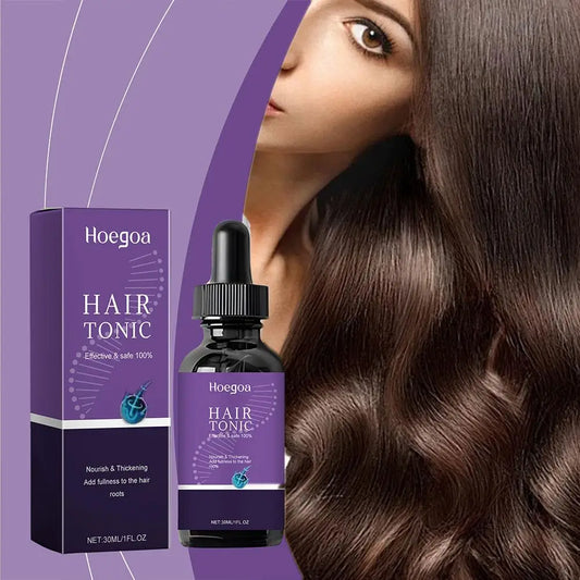 Daily Hair & Scalp Nourishing Serum – 30ml Plant Essential Oil Formula for Stronger, Thicker-Looking Hair, All Hair Types Peaceful Pleasures Health and Wellness