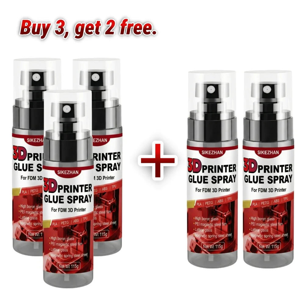 3D Printer Glue Bed Adhesive Anti-Warp for PLA ABS PETG TPU. Strong Bond Easy Release. High Adhesion for Heated Build Plate Peaceful Pleasures Health and Wellness Buy 3-get 2 free