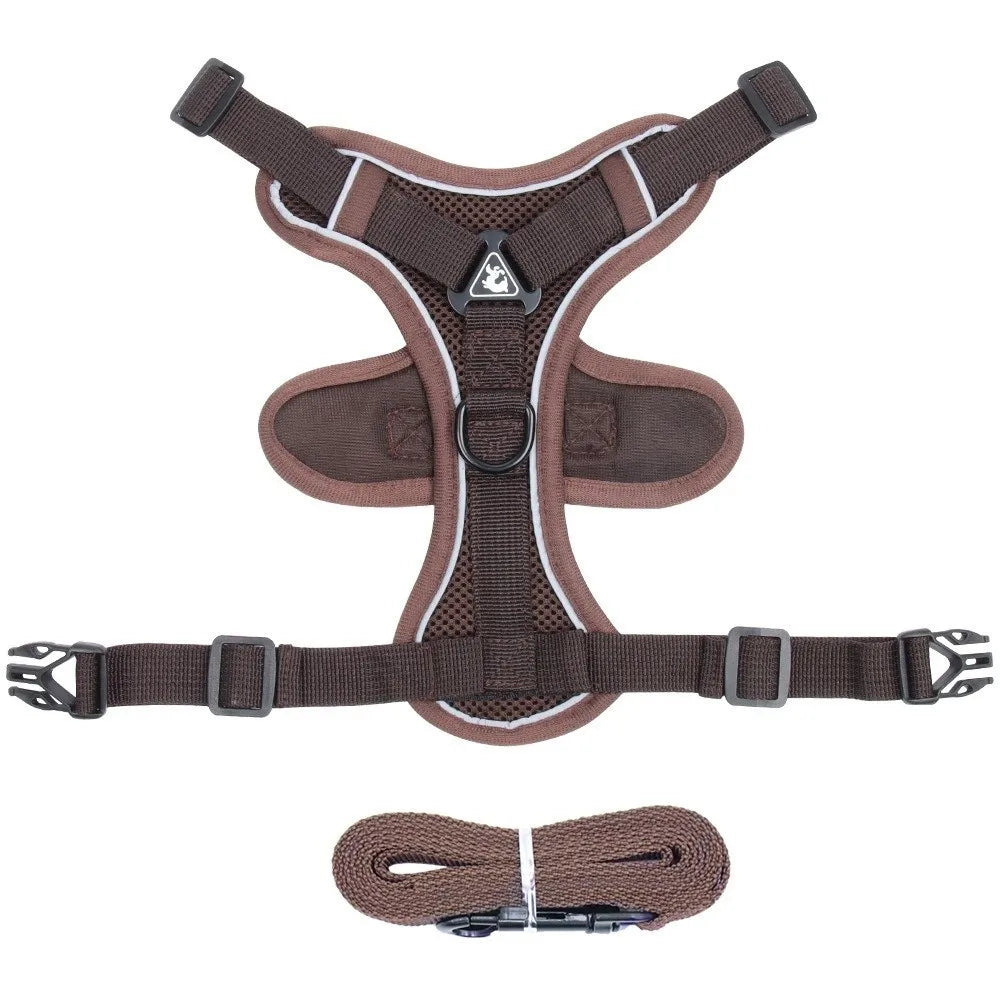 Reflective Vest Cat Harness & Leash Set – Escape Proof