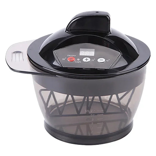 Electric Hair Color Mixing Bowl – Auto Dye Mixer Tool Hair Color Mixer Peaceful Pleasures Health and Wellness