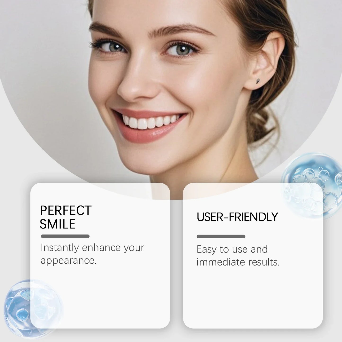 Adjustable Clip-On Dental Veneers – Cosmetic Smile Cover