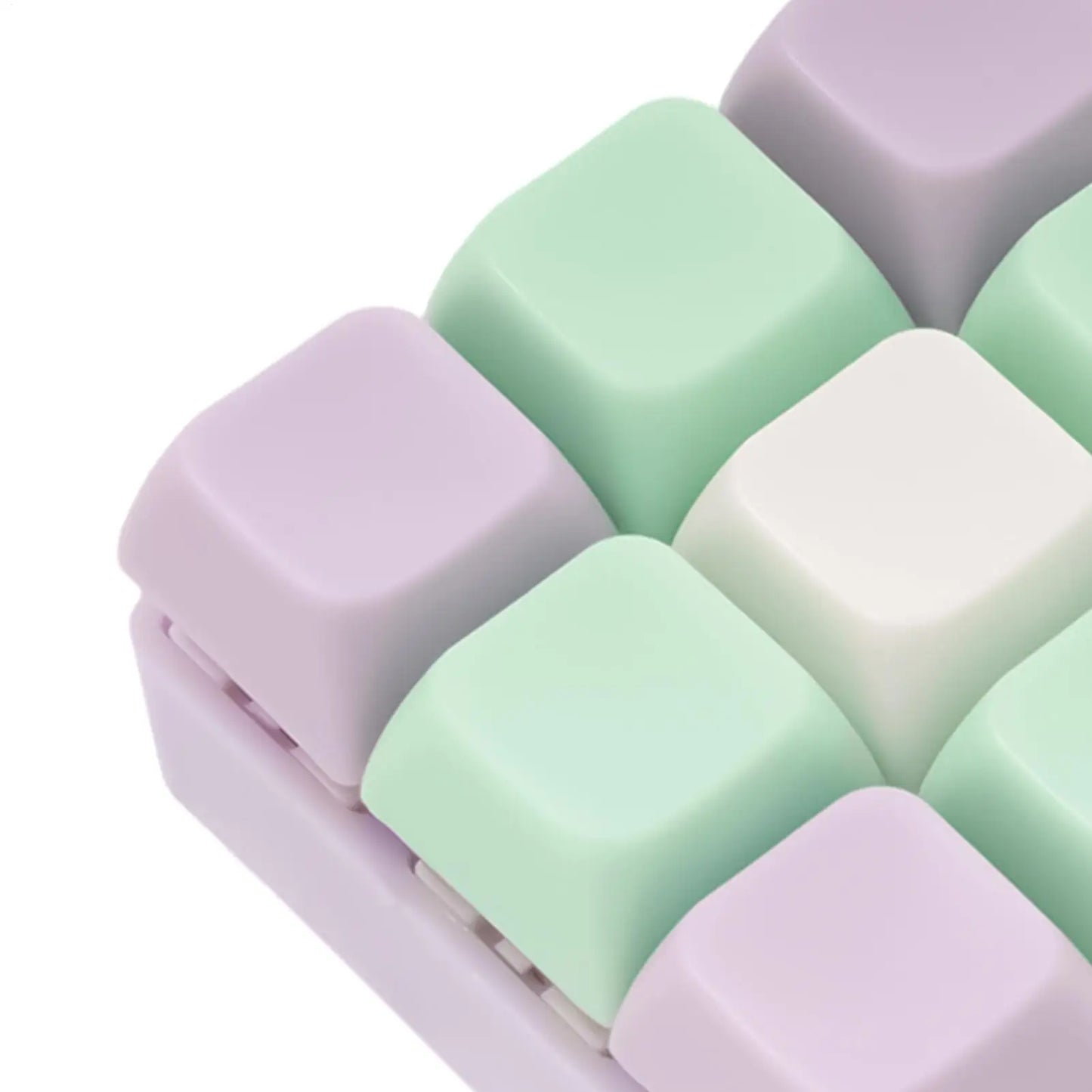 9-Key Mechanical Keyboard Fidget Clicker Keychain Toy