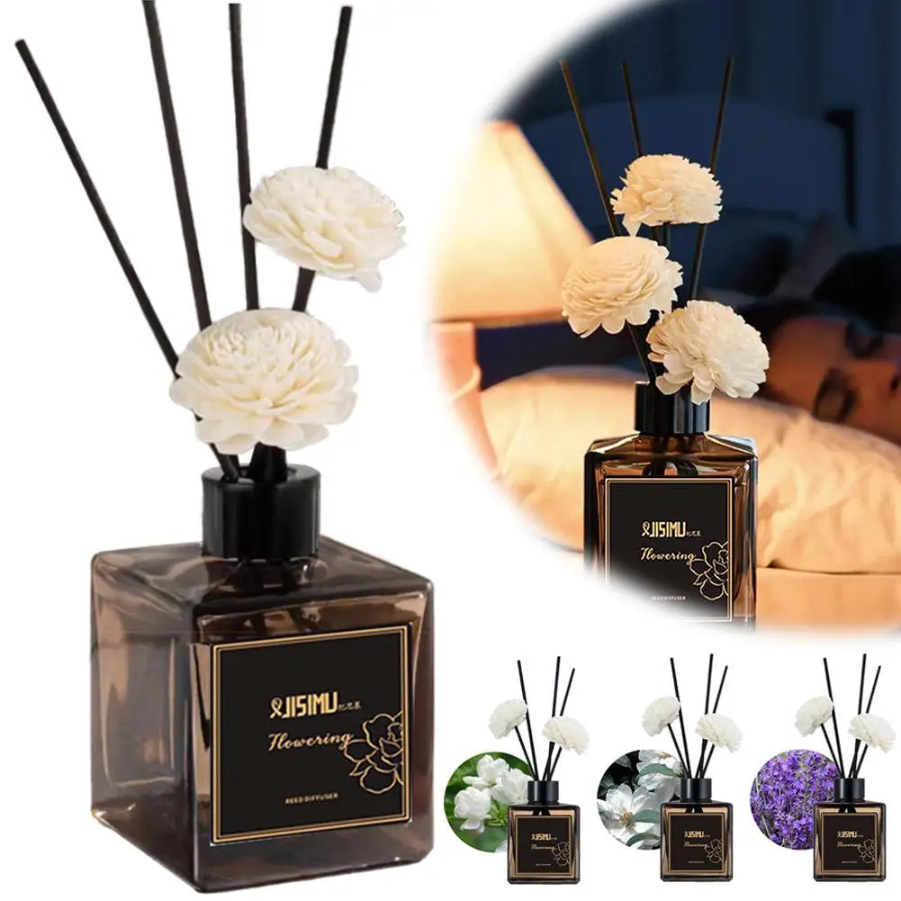 50ml Flameless Reed Diffuser – Natural Essential Oil Fragrance